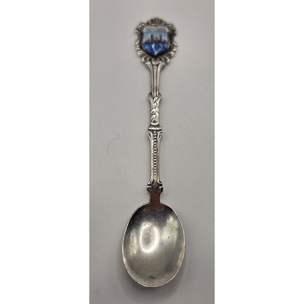 VTG Klepa Arts Holland Sterling Silver .925 Souvenir Spoon Port Costa California